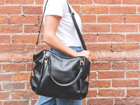 Black Leather Bag