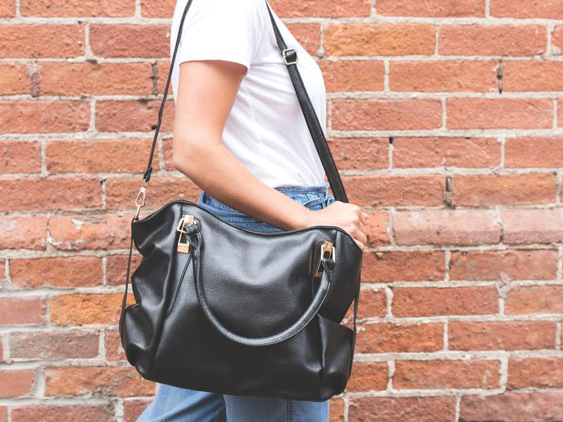 Black Leather Bag