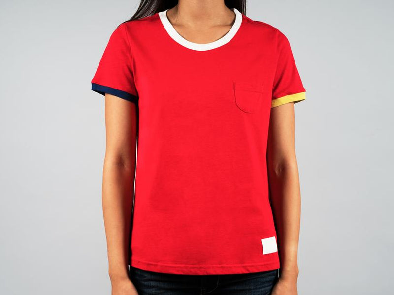Red Sports Tee